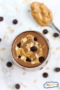 creamy chocolate smoothie